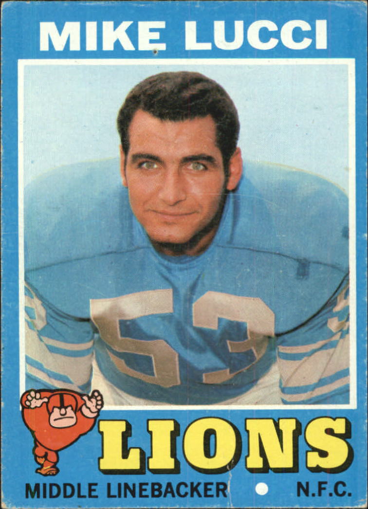 1971 Topps #105 Mike Lucci