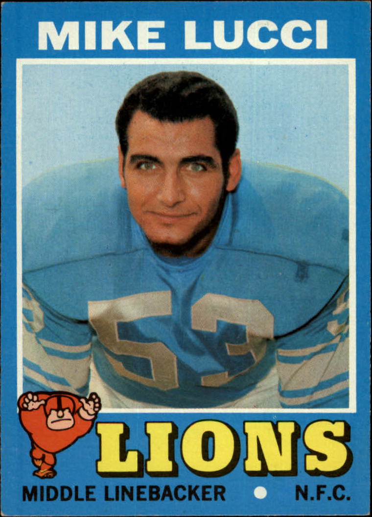 1971 Topps #105 Mike Lucci