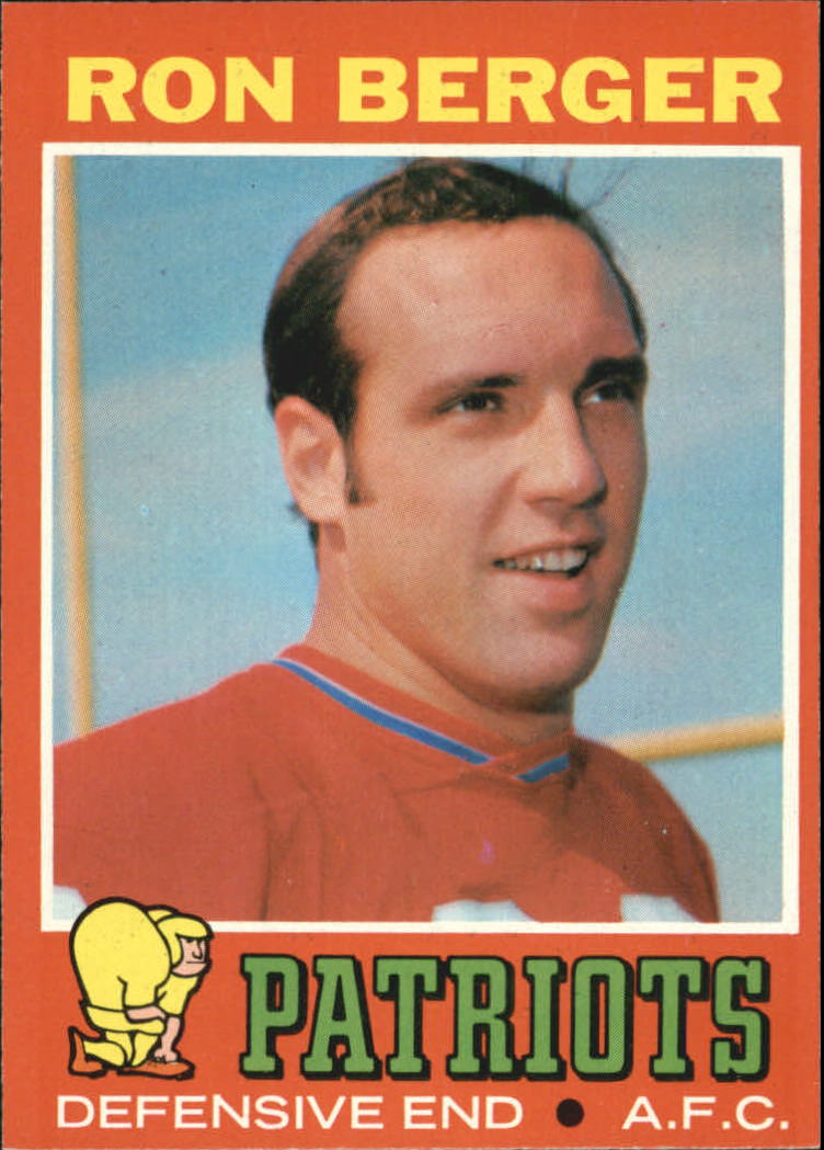 1971 Topps #107 Ron Berger RC