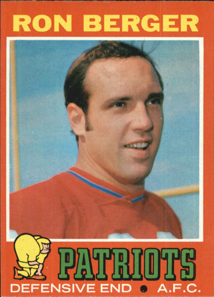 1971 Topps #107 Ron Berger RC