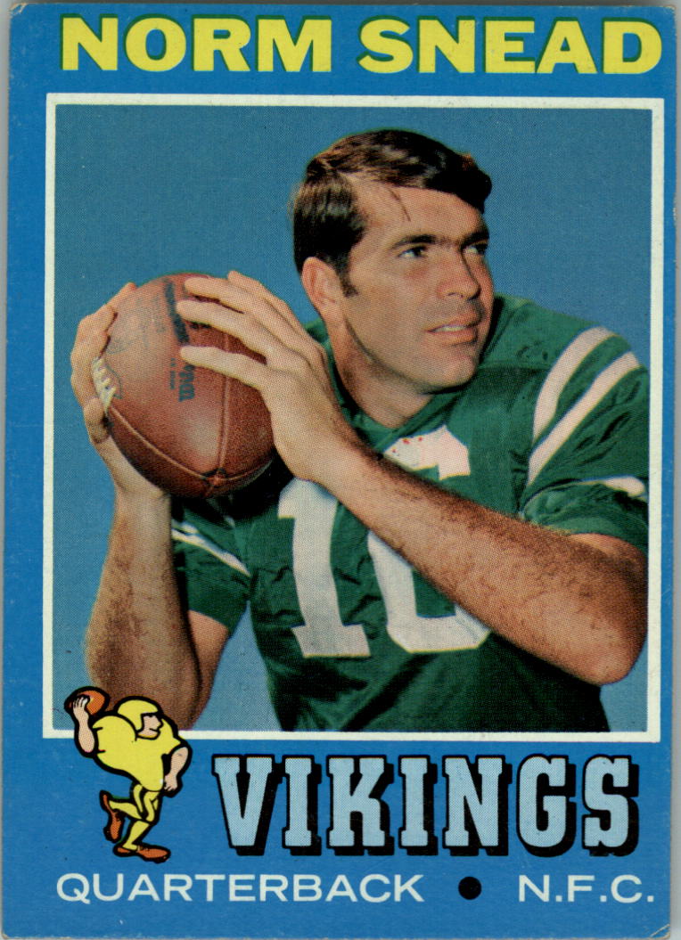 1971 Topps #184 Norm Snead