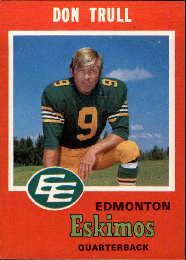 1971 O-Pee-Chee CFL #51 Don Trull