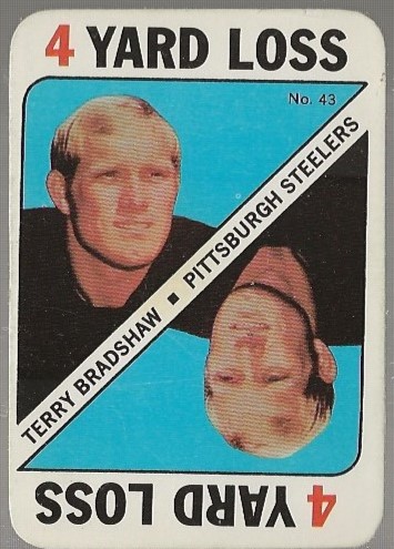 1971 Topps Game Inserts #43 Terry Bradshaw