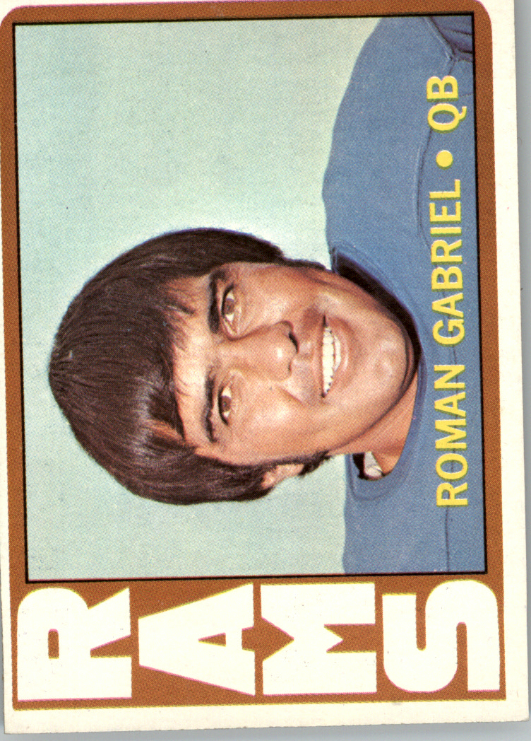 1964 Roman Gabriel L.A. Rams Philadelphia #89 Football Card