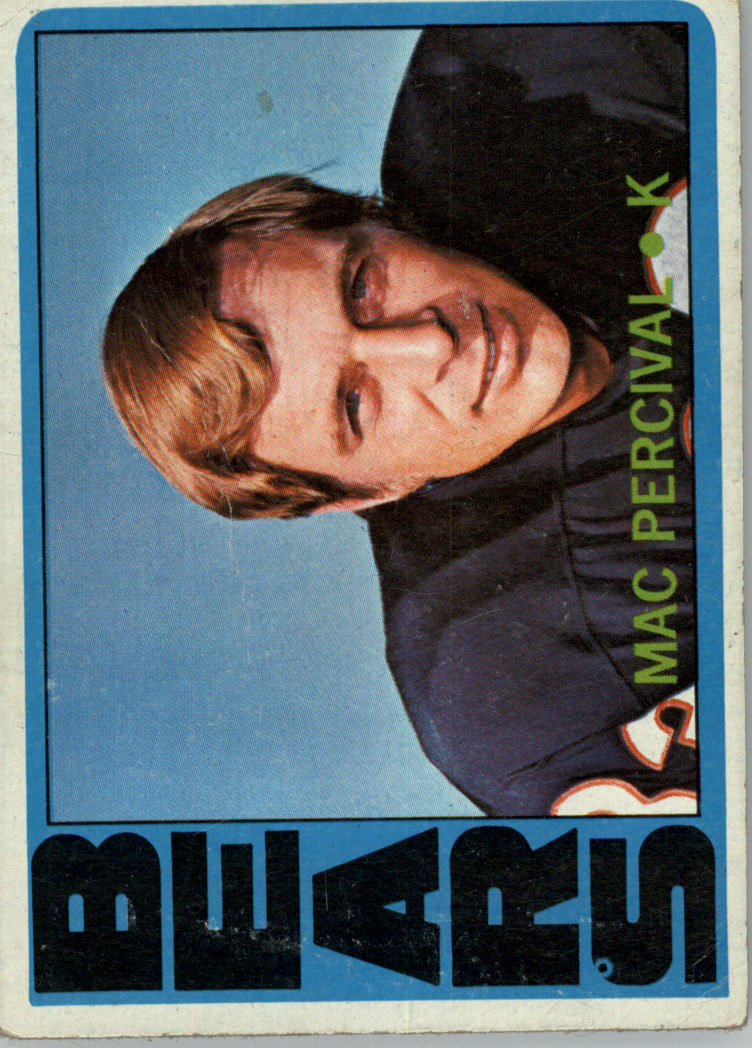 1972 Topps #41 Mac Percival