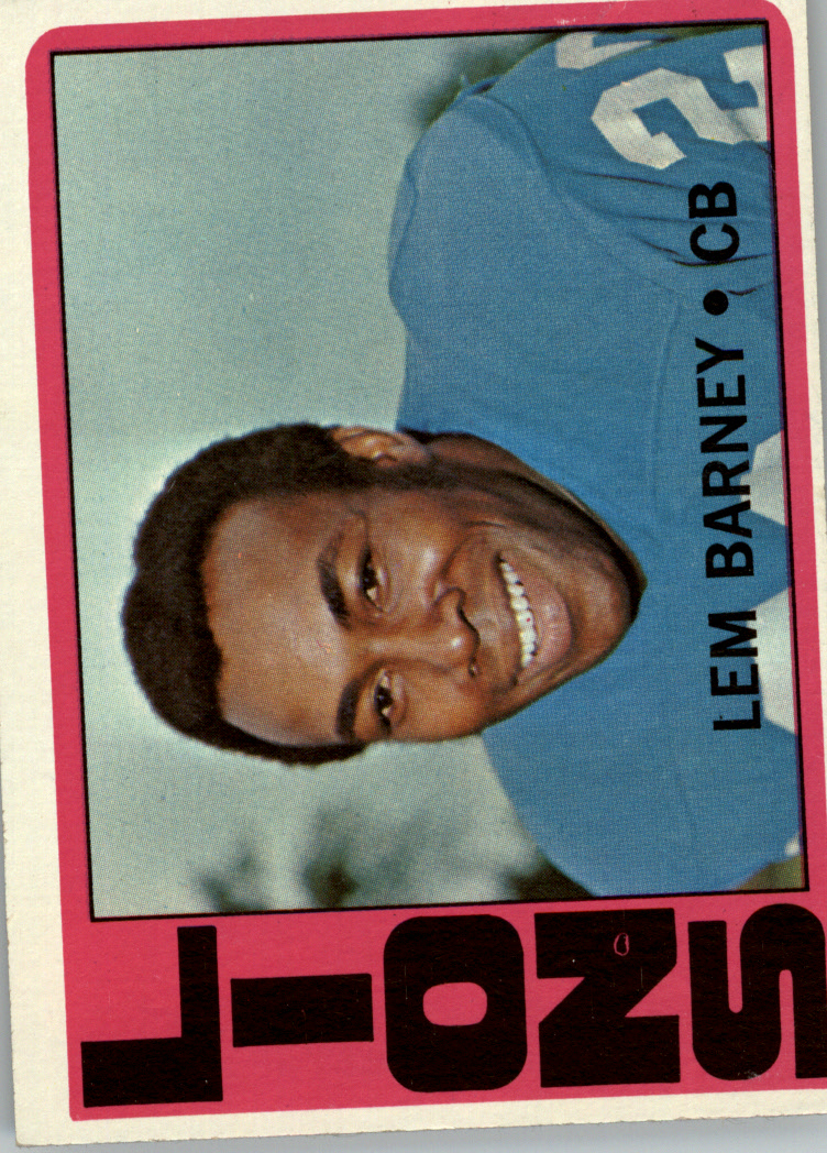 1972 Topps #42 Lem Barney