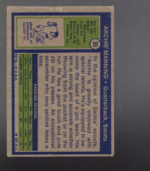 B1168- 1972 Topps FB #s 1-100 APPROXIMATE GRADE -You Pick- 15+ FREE US SHIP - Picture 19 of 39