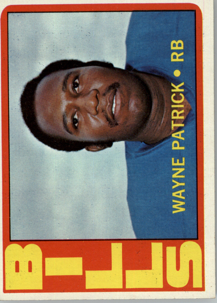1972 Topps #57 Wayne Patrick RC