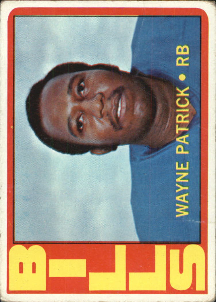 1972 Topps #57 Wayne Patrick RC