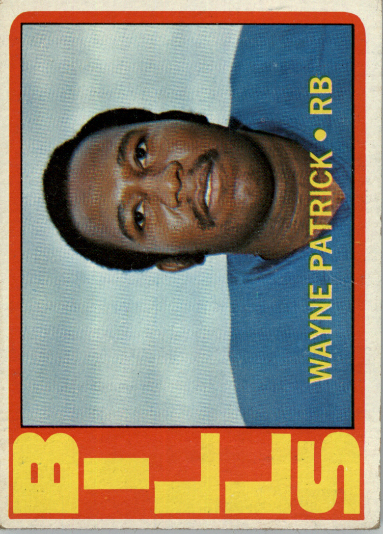 1972 Topps #57 Wayne Patrick RC