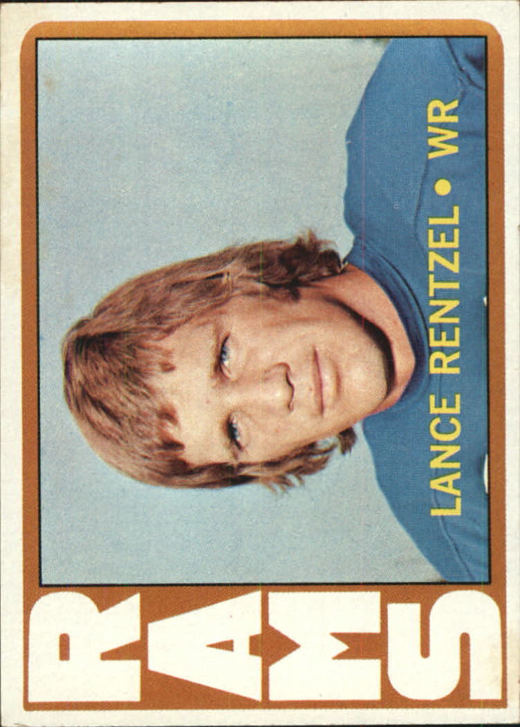1972 Topps #81 Lance Rentzel