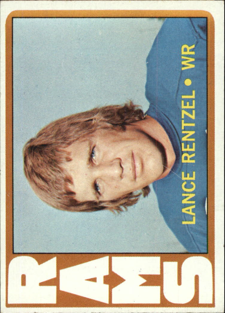 1972 Topps #81 Lance Rentzel - VG-EX