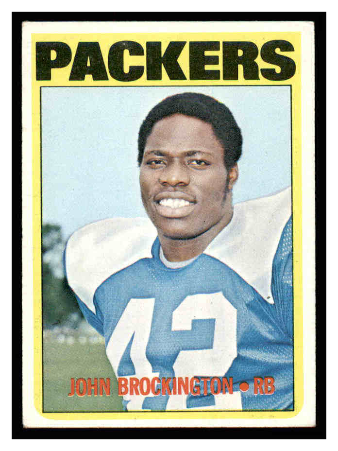1972 Topps #85 John Brockington RC