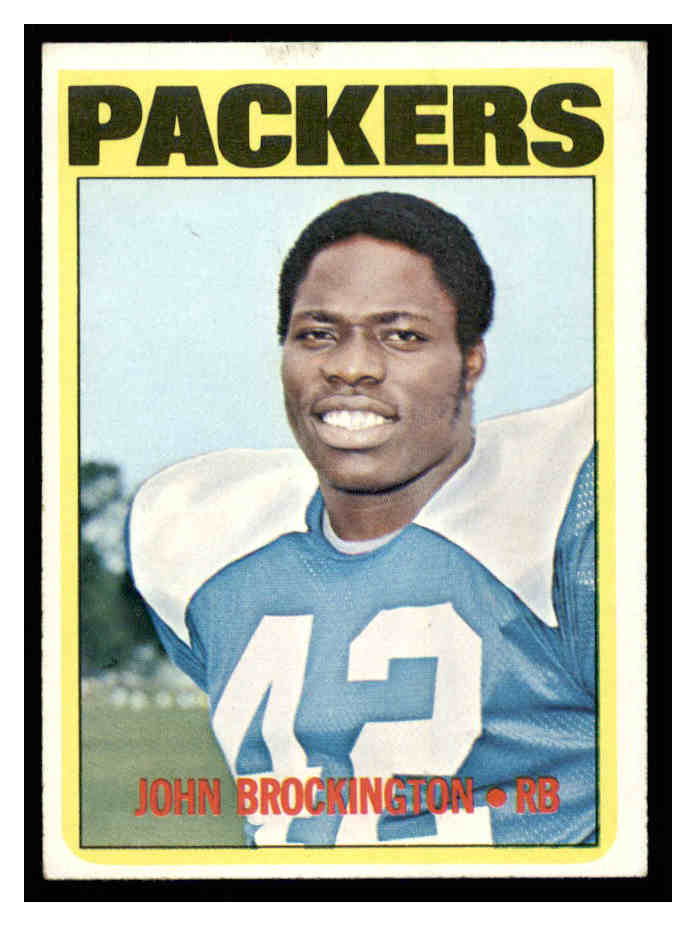 1972 Topps #85 John Brockington RC