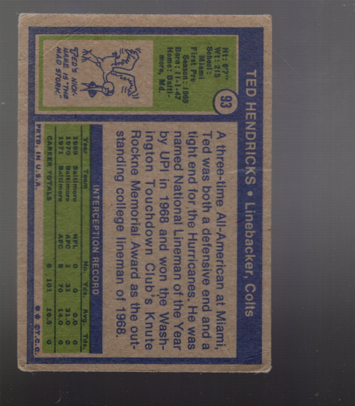 B1168- 1972 Topps FB #s 1-100 APPROXIMATE GRADE -You Pick- 15+ FREE US SHIP - Picture 29 of 39