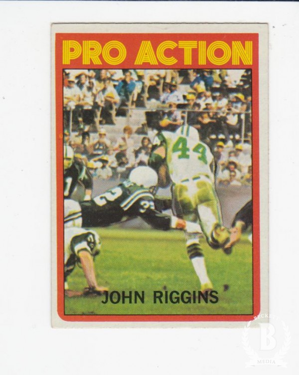 1972 Topps #126 John Riggins IA
