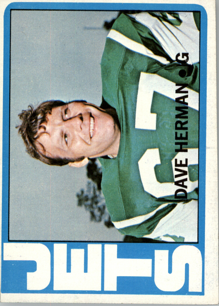 1972 Topps #182 Dave Herman