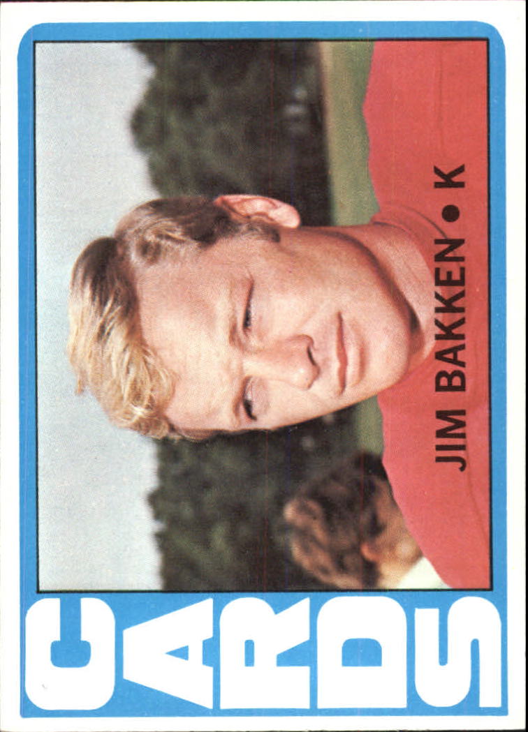 1972 Topps 298 Jim Bakken NMMT