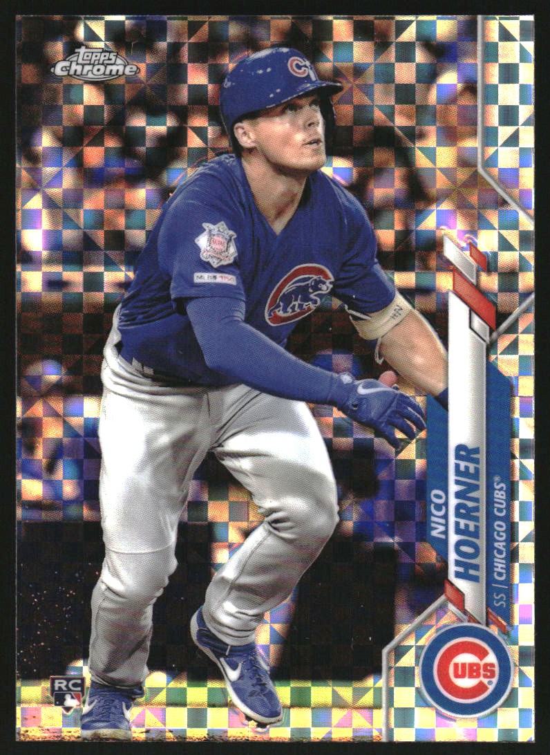 2020 Topps Chrome Update Rookie Debut Autograph X-Fractors 