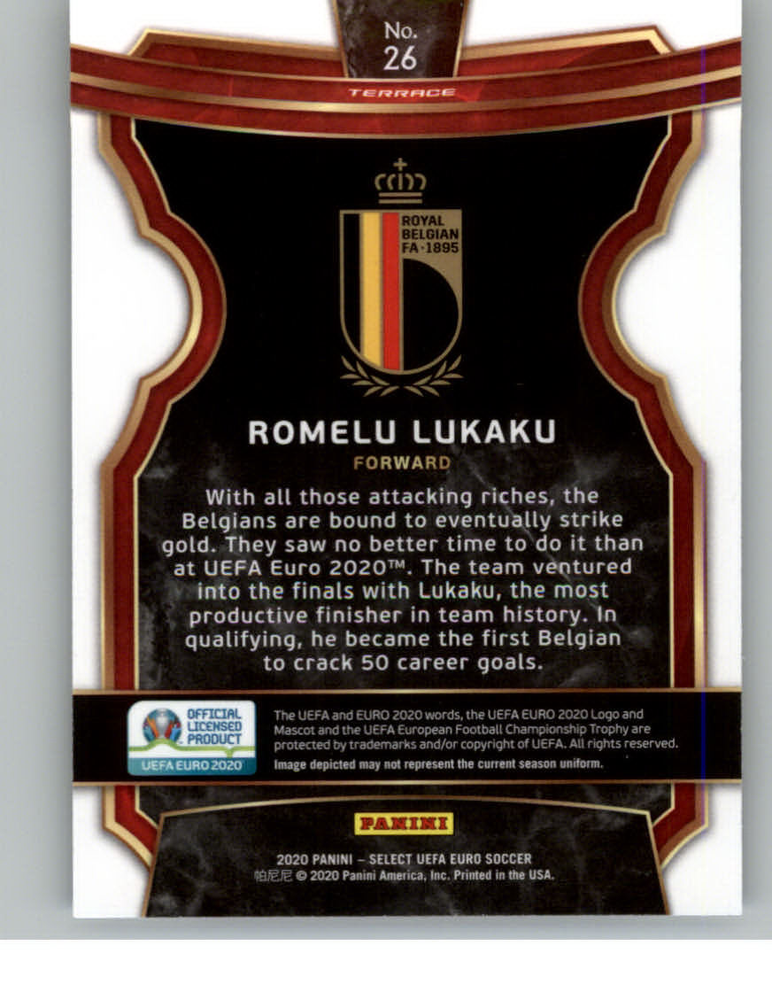 2020 Panini Select Romelu Lukaku 042/165 記念グッズ 