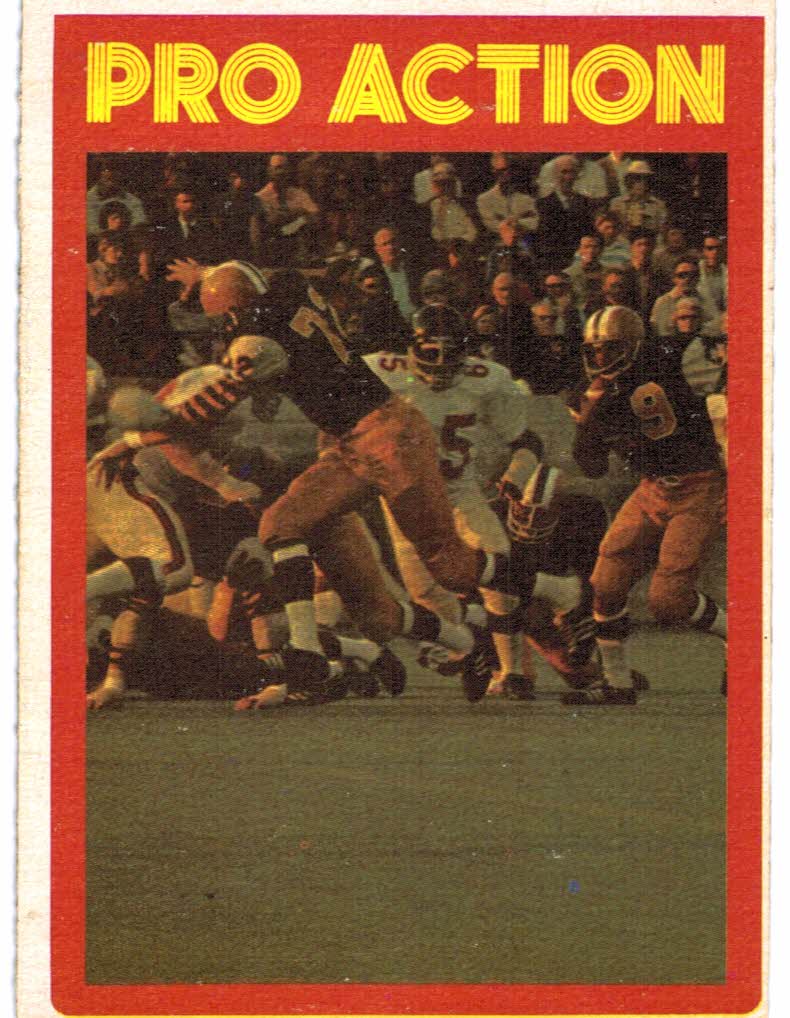 1972 O-Pee-Chee CFL #119 Pro Action
