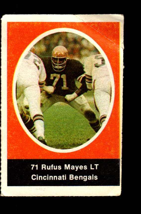 1972 Sunoco Stamps #98 Rufus Mayes DP