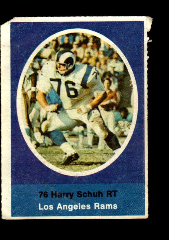 1976 Topps Football Card #155 Lawrence McCutcheon Los Angeles Rams NM