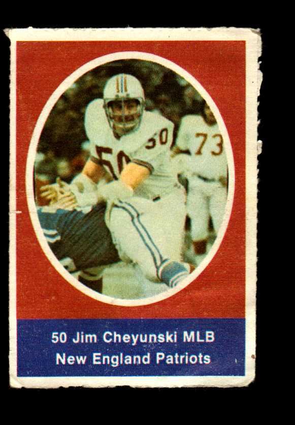 1972 Sunoco Stamps #378 Jim Cheyunski DP