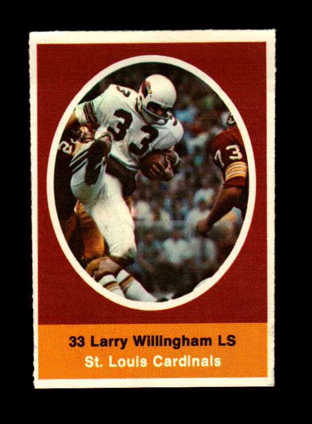 1972 Sunoco Stamps 550 Larry Willingham DP NM The Dugout
