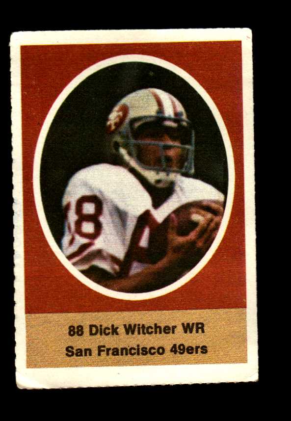 1972 Sunoco Stamps #577 Dick Witcher