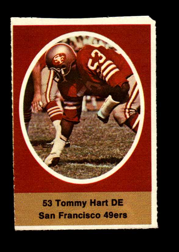 1972 Sunoco Stamps #589 Tommy Hart