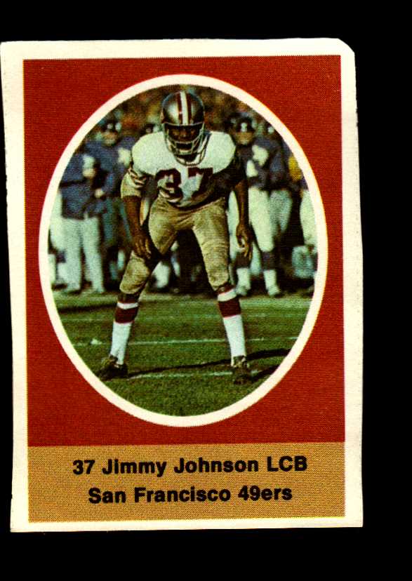 1972 Sunoco Stamps #596 Jim Johnson DP