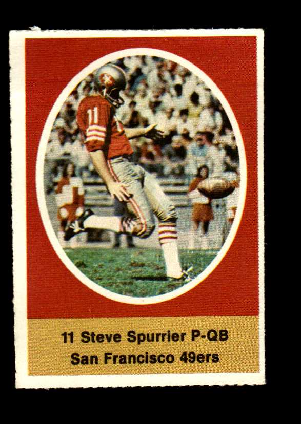 1972 Sunoco Stamps #600 Steve Spurrier
