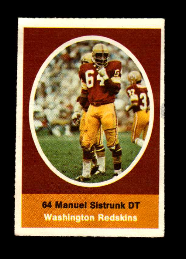1972 Sunoco Stamps #614 Manny Sistrunk DP