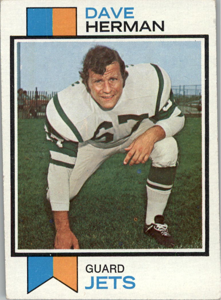 1973 Topps #126 Dave Herman