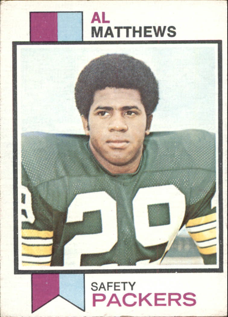 : 1975 Topps # 261 Al Matthews Green Bay Packers