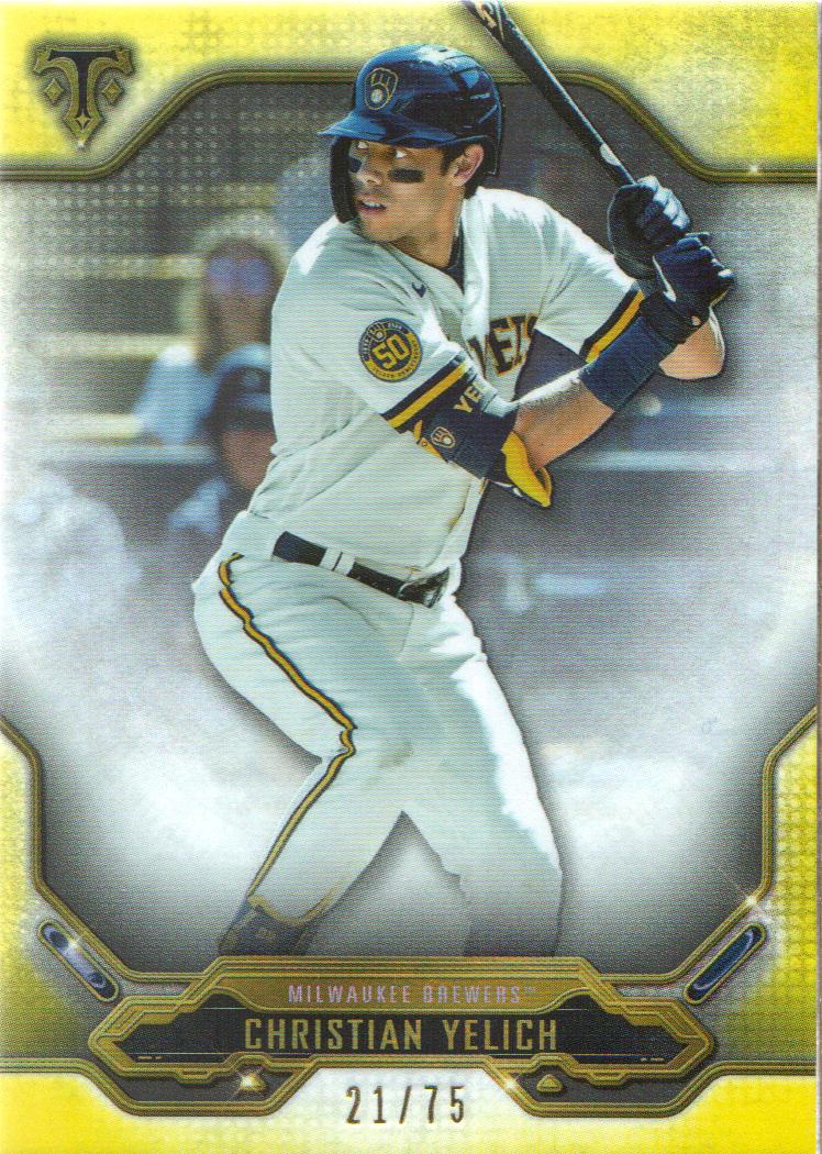2020 Topps Triple Threads Baseball Citrine Parallel: Pick from List - Picture 10 of 11