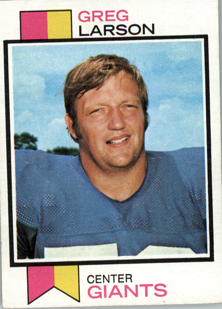 1973 Topps #418 Greg Larson