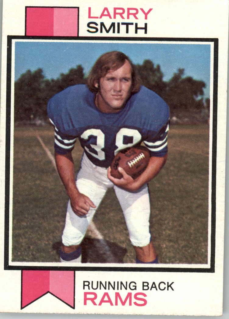 1973 Topps #504 Larry Smith RB RC