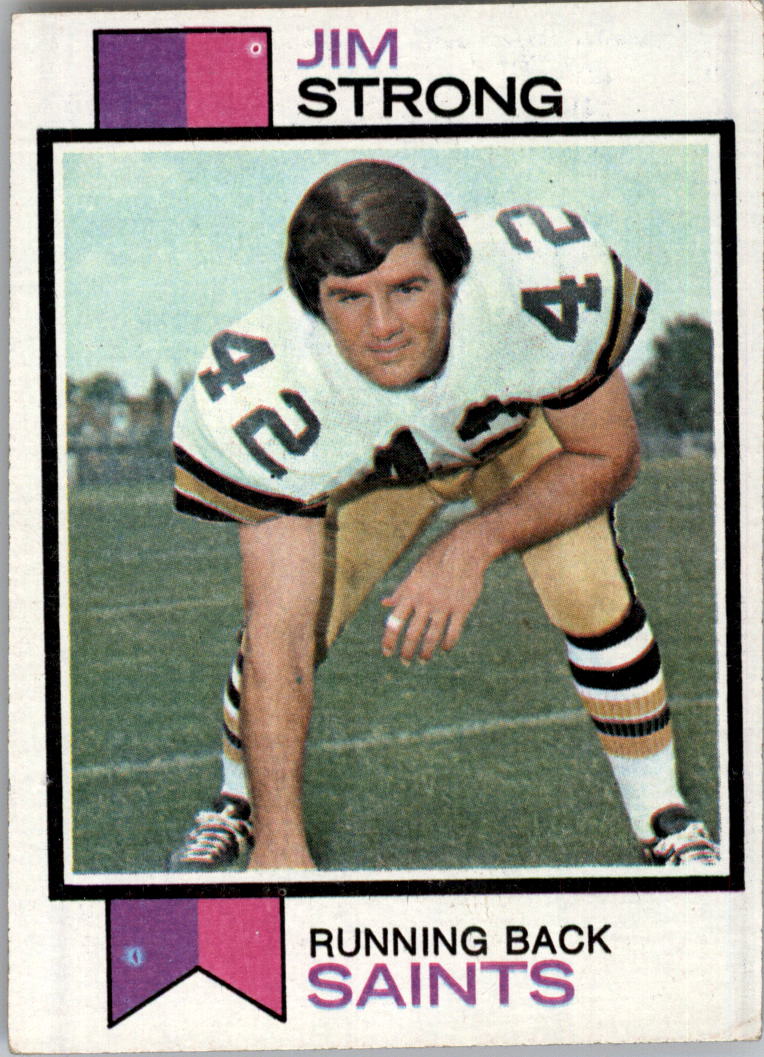 1973 Topps #523 Jim Strong RC