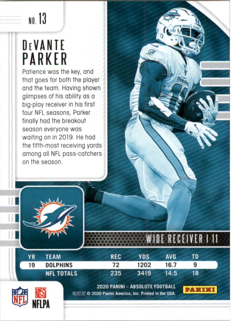 2020 Absolute Football Card Pick (Inserts)