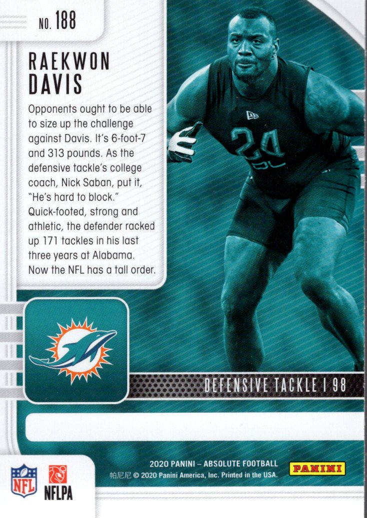 2020 Absolute Football Card Pick (Inserts)