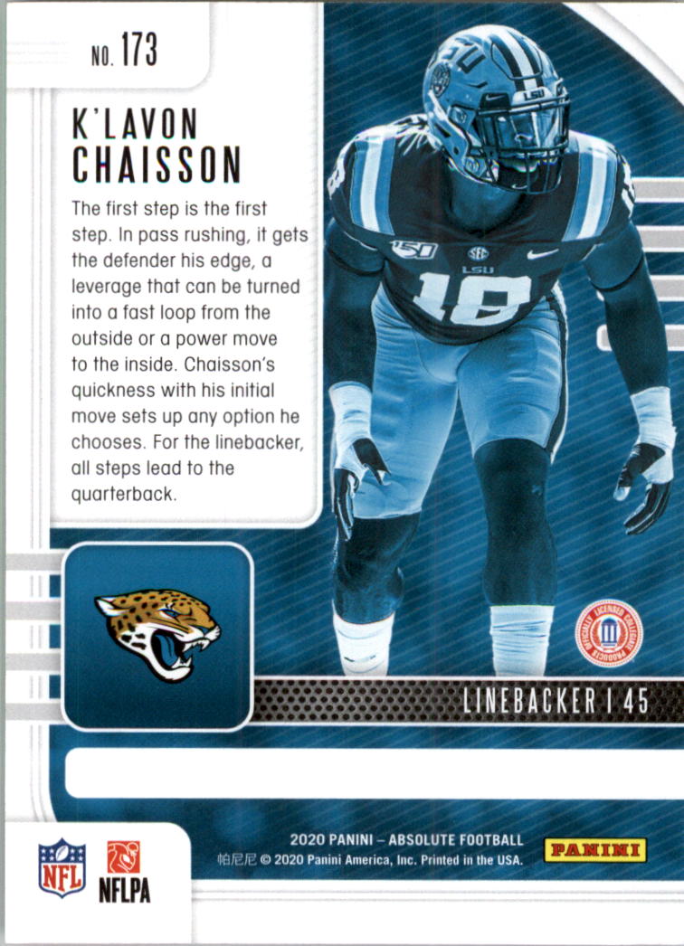 2020 Absolute Football Card Pick (Inserts)