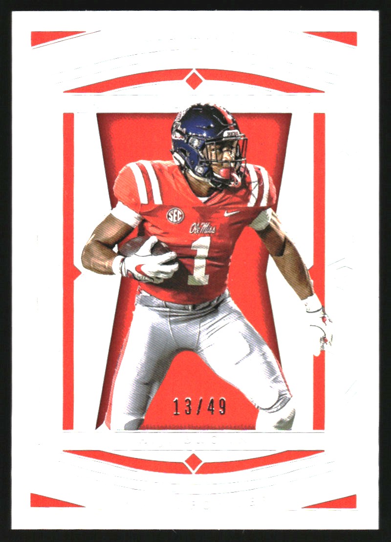 2020 Panini National Treasures Collegiate Silver #1 A.J. Brown