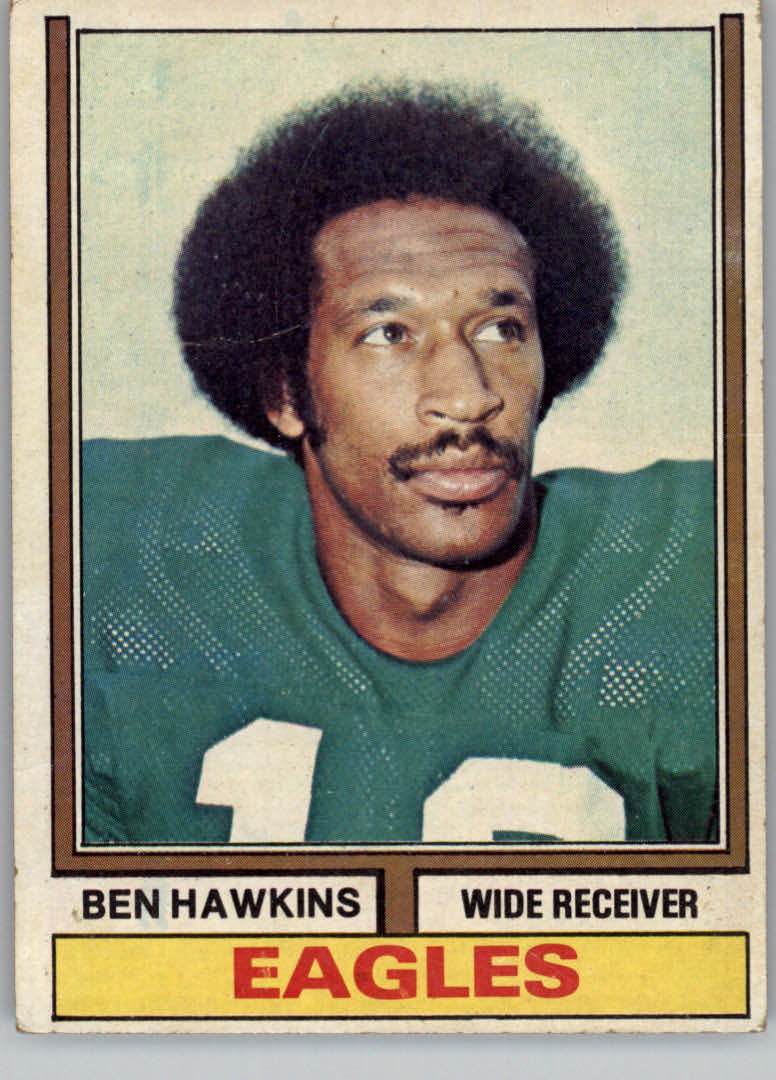 1974 Topps #21 Ben Hawkins