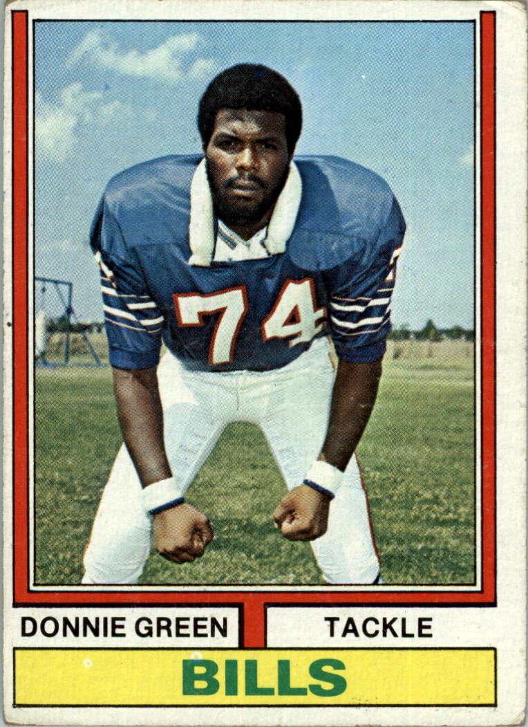 1974 Topps #27 Donnie Green