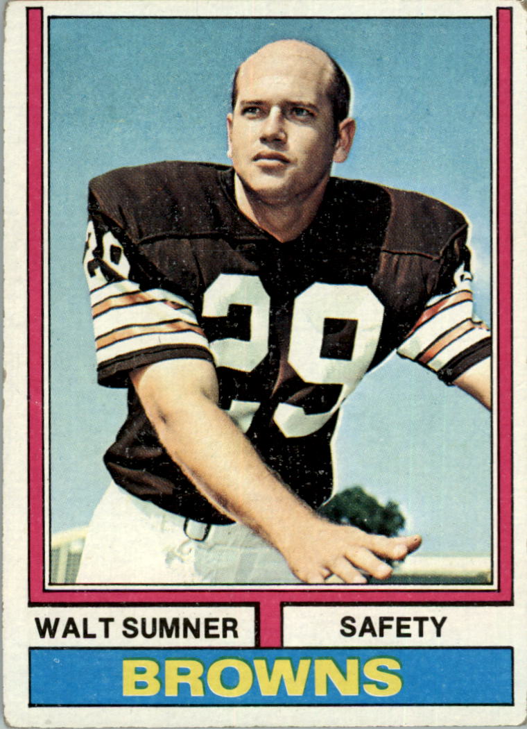 1974 Topps #36 Walt Sumner