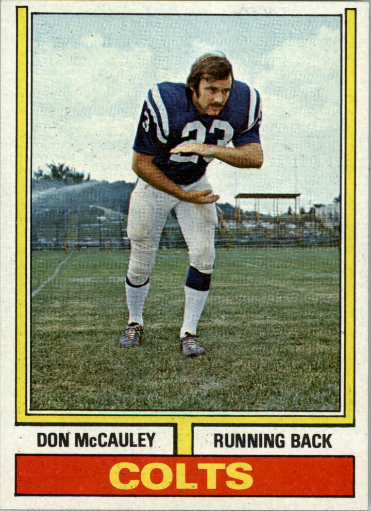 1974 Topps #43 Don McCauley