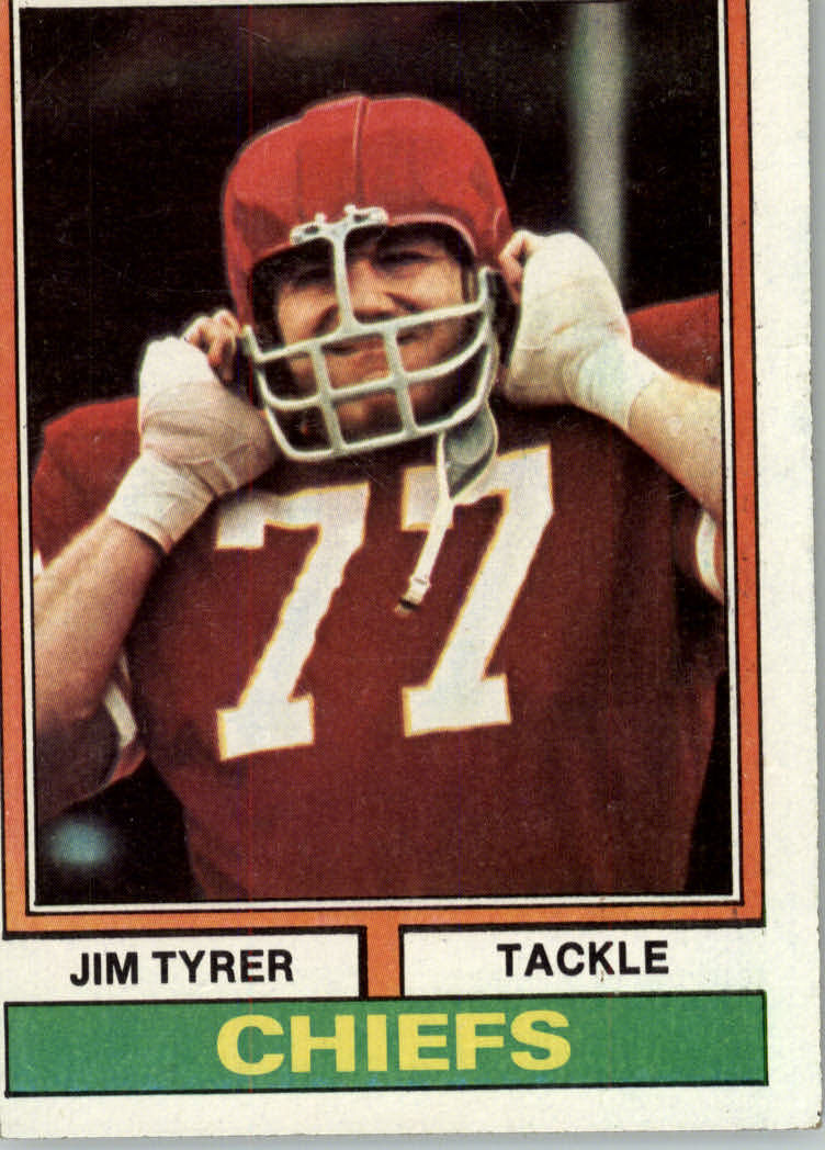 1974 Topps #85 Jim Tyrer