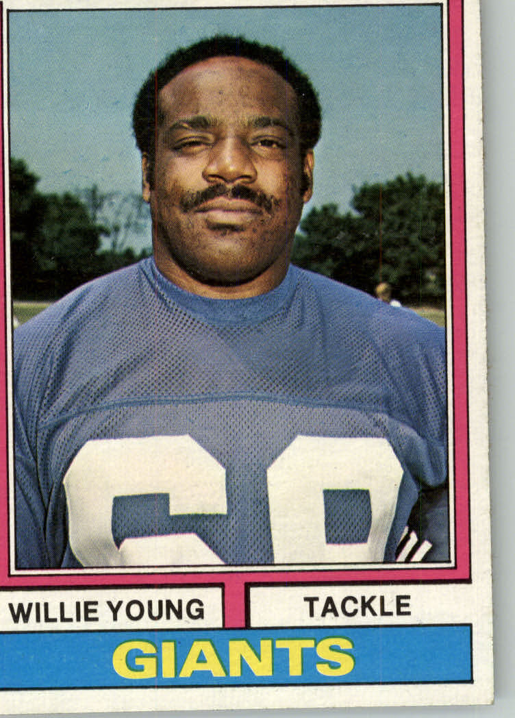 1974 Topps #154 Willie Young